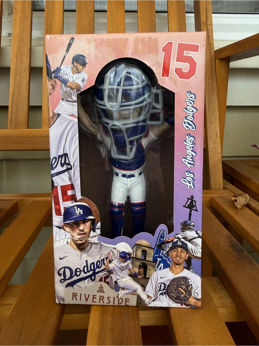 Los Angeles Dodgers Baseball #15 Austin Barnes  Catcher Bobblehead